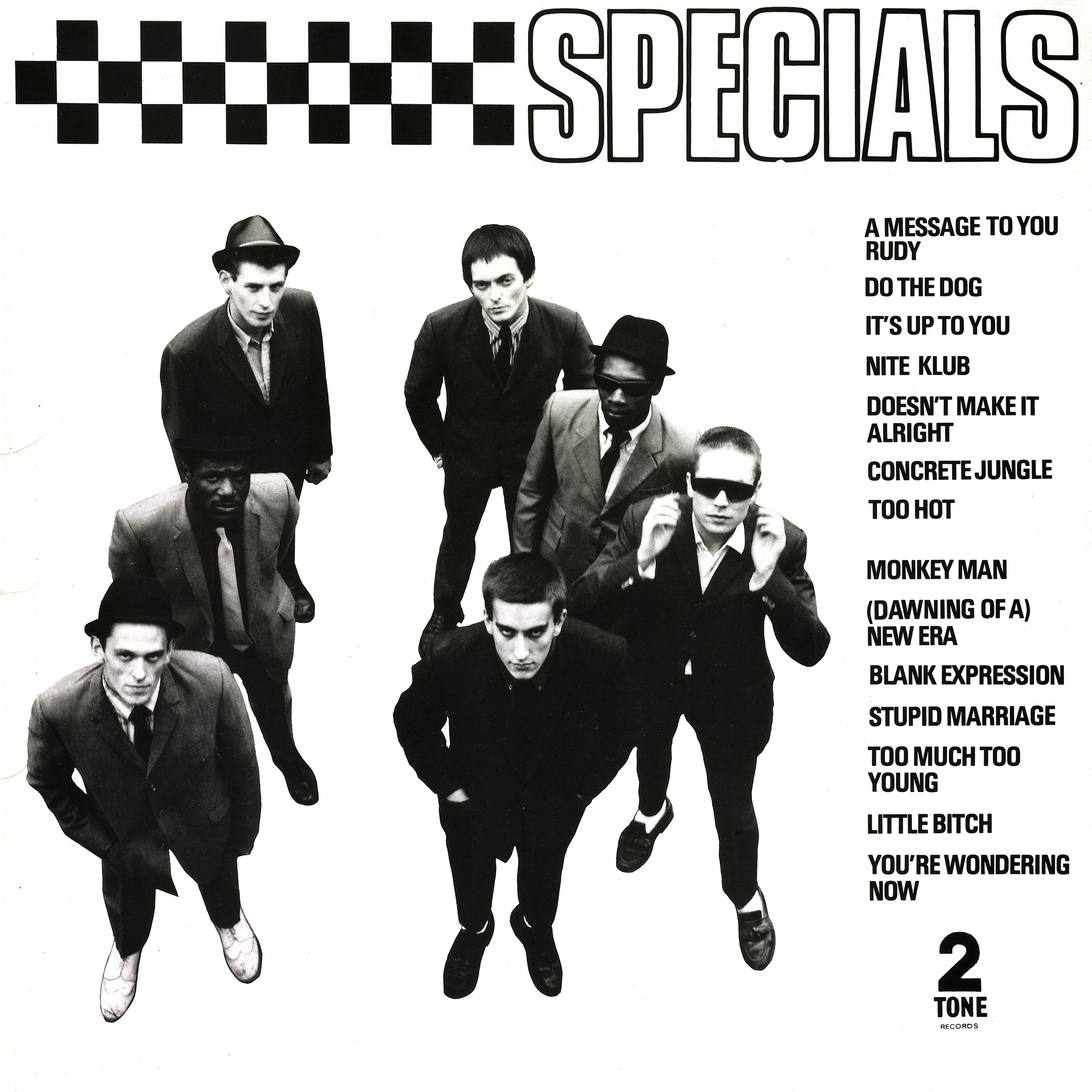The Specials LP - Back — Chalkie Davies